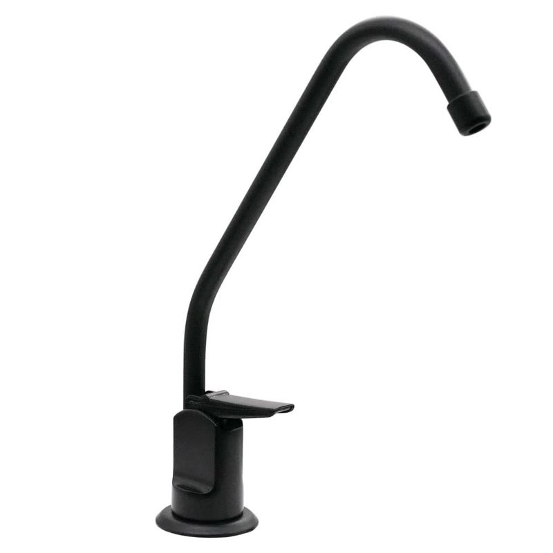 Westbrass Westbrass A2031-NL-62 8"" Touch-Flo Style Pure Cold Water Dispenser Faucet  1-Pack  Matte Black - Image 1