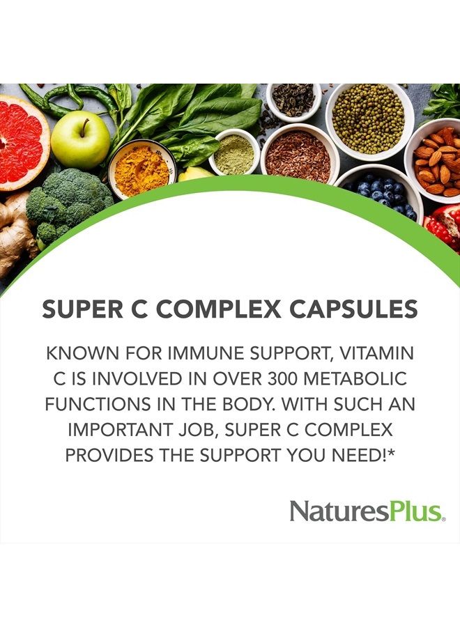 Nature's Plus سوبر سي كومبلكس - 180 كبسولة - Image 3