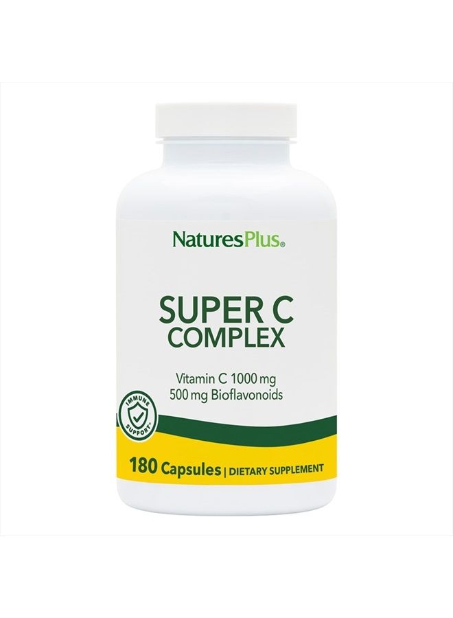 Nature's Plus سوبر سي كومبلكس - 180 كبسولة - Image 1