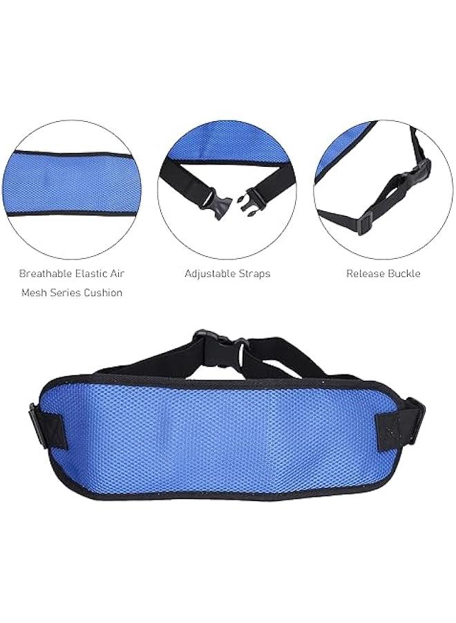 Generic Wheelchair Seat Belt , therapeutic Restraints Straps Patients Cares Safety Harness Chair Waist Lap Strap for Elderly , Wheelchair Safety Harness for Patient Caring , Cushion Harness Straps with Rele  - Image 3