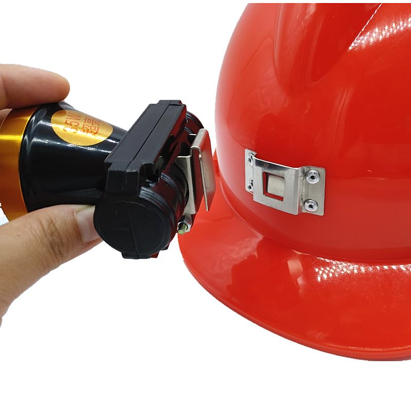 RecDec Hard Hat Light Holder Mount Bracket Headlamp Stand Base Clip On Buckle for Safety Hardhat Lights Miner Helmet Ridgeline Cap Headlight Forestry Construction Worklight - Image 3