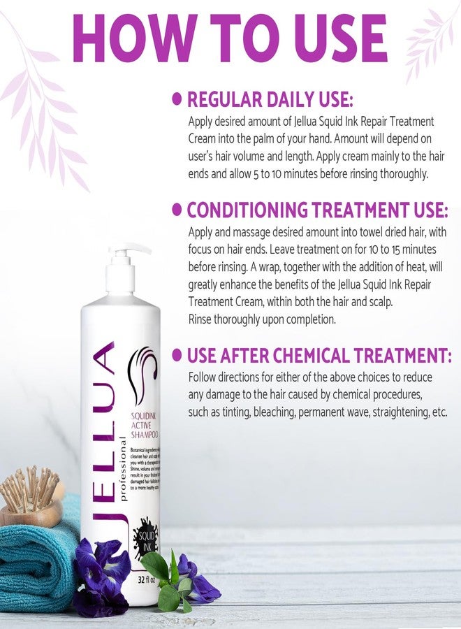 Jellua Squidink Active Shampoo 32 fl oz - Image 3
