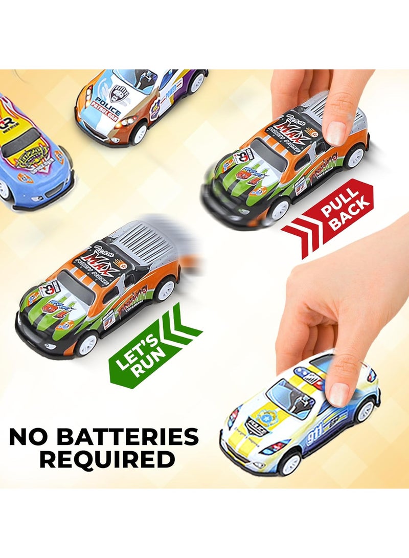 GlamourPie™ 30 PCS Pull Back Cars Toys for Boys with Storage Box Mini Kids Toys Party Favors for Kids Birthday Gift Toys for Girl and Boys 2-10 years old العاب اطفال  - Image 2