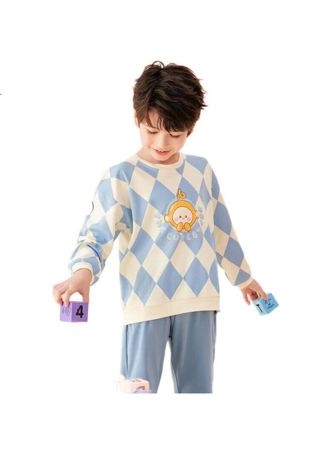 Fenton Children'S Pajamas For Boys, Pure Cotton, Autumn Season, For Older Boys, Can Be Worn Outside, Boys' Loungewear, Q9X24790048 - Image 2
