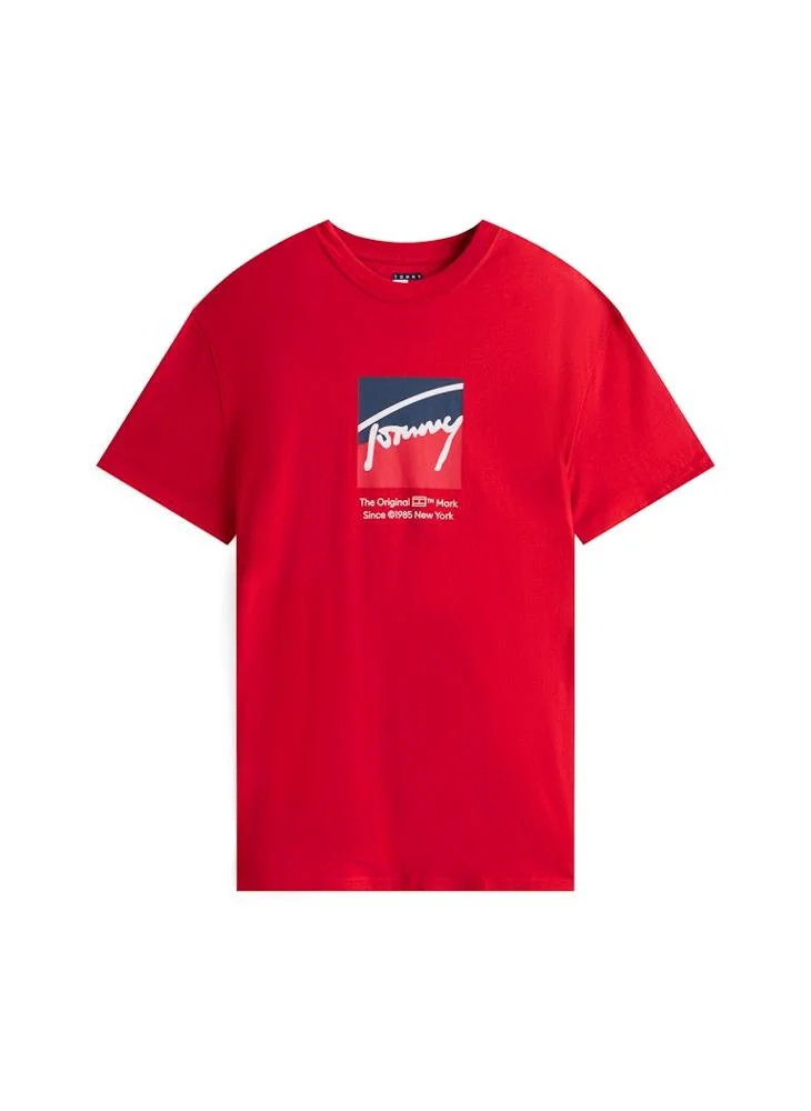 TOMMY JEANS Regular Fit Short Sleeve T-Shirt
