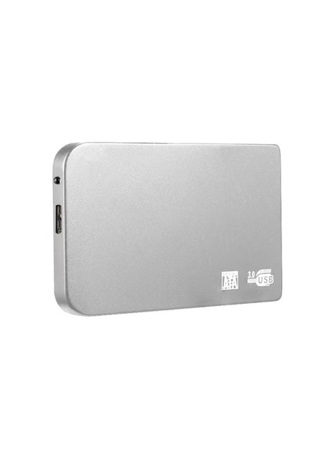 Mobile Hard Disk 2.5 Inch Portable HDD2TB 4TB 8TB16TB 30T External SSD Expansion Upgrade-Capacity:12TB-Interface:Silver  - Image 3