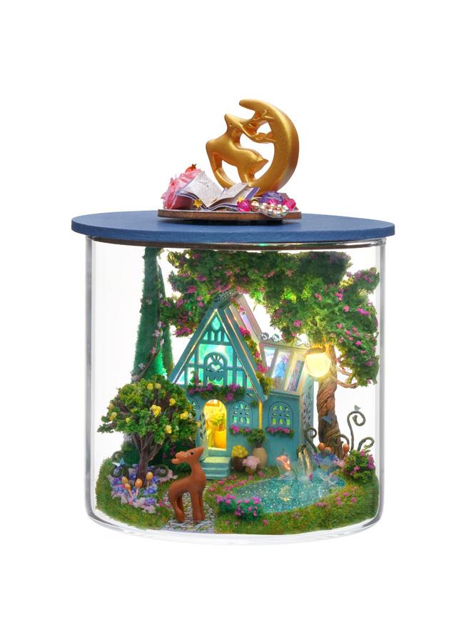 Bluejw Zhiqu House Diy Cabin Dream Bottle Series Hand-assembled 3D Architectural Model Ornaments Gifts - Image 1
