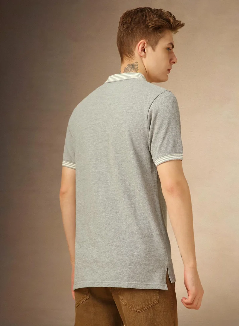 Dennis Lingo Light Grey Mel T-Shirt For Men For Men For Men