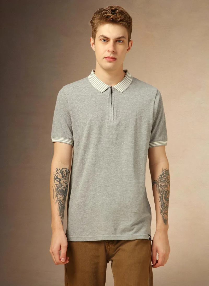 Dennis Lingo Light Grey Mel T-Shirt For Men For Men For Men