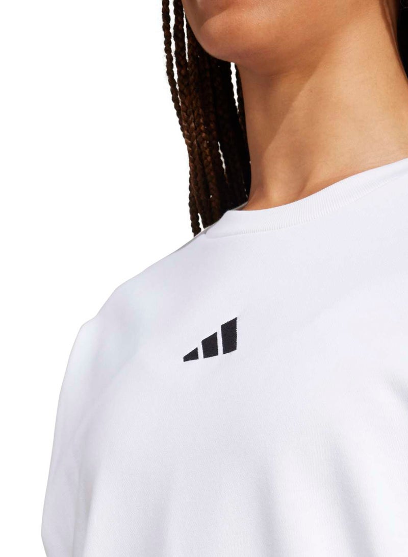 Adidas Essentials 3-Stripes French Terry Sweatshirt - Image 4