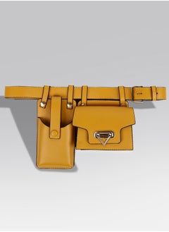 Haute Sauce On-The-Go Glamour Yellow Belt Bag  - Image 1