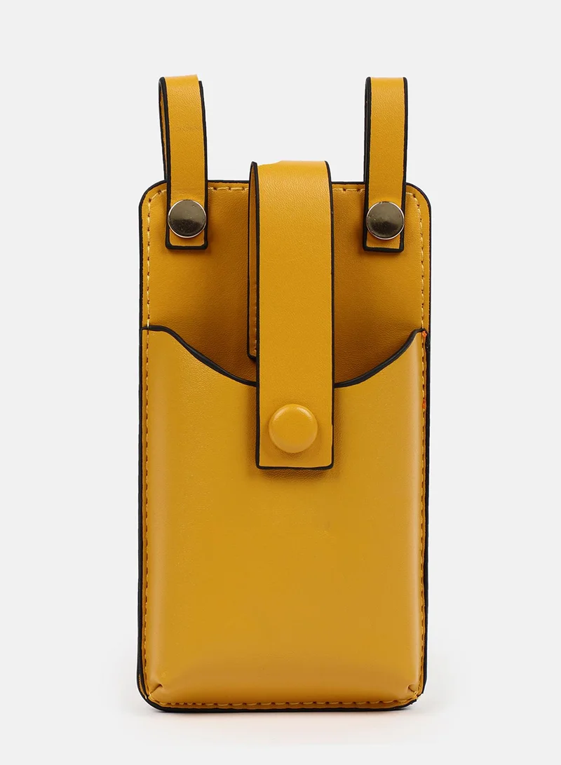 Haute Sauce On-The-Go Glamour Yellow Belt Bag