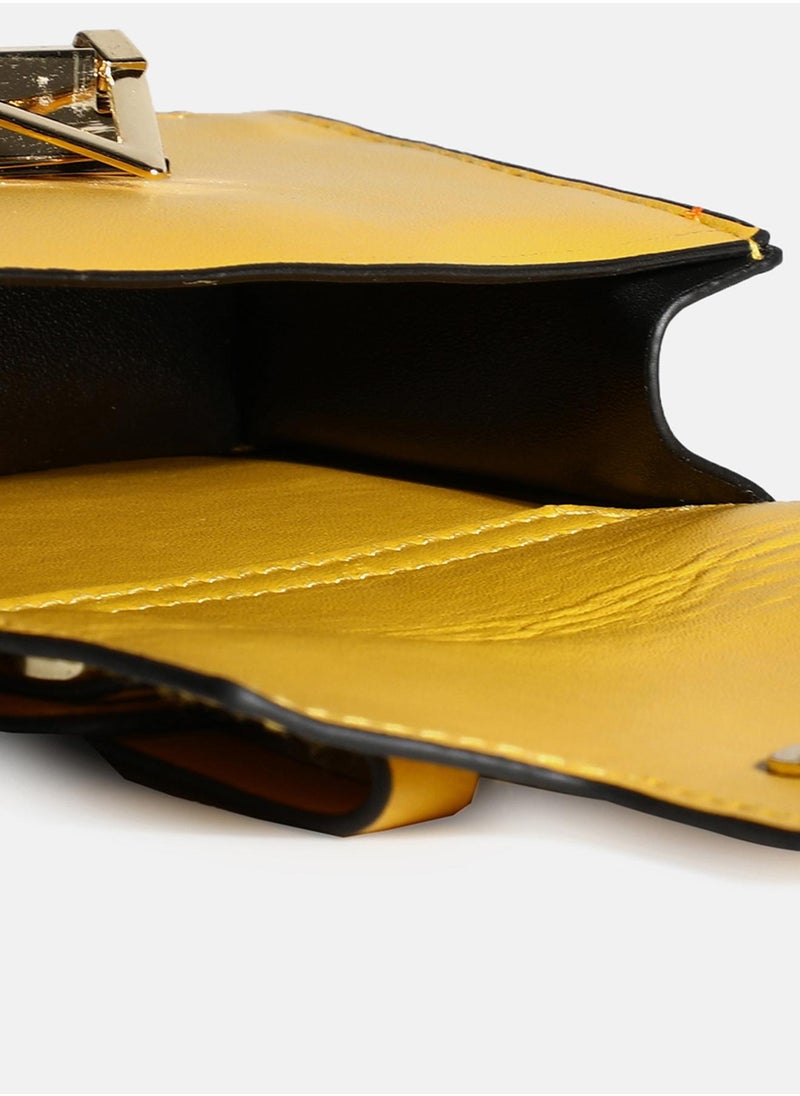Haute Sauce On-The-Go Glamour Yellow Belt Bag  - Image 3