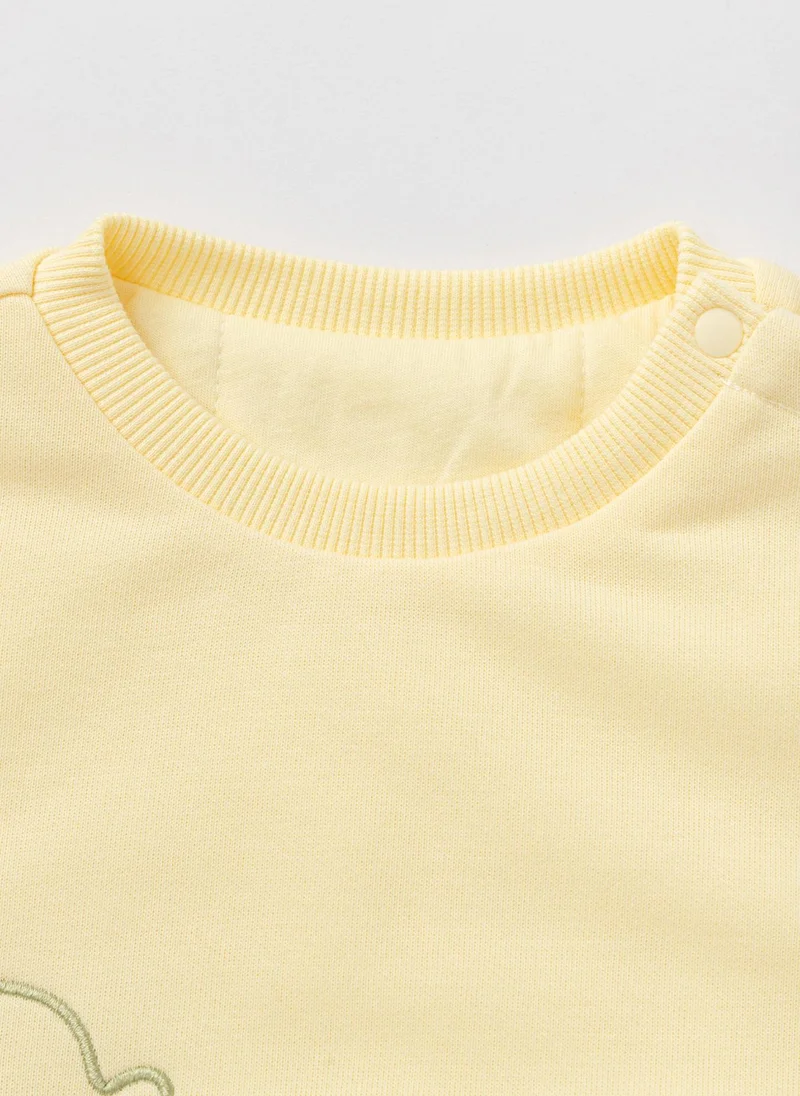 Balabala Baby Unisex Knit long sleeve suit