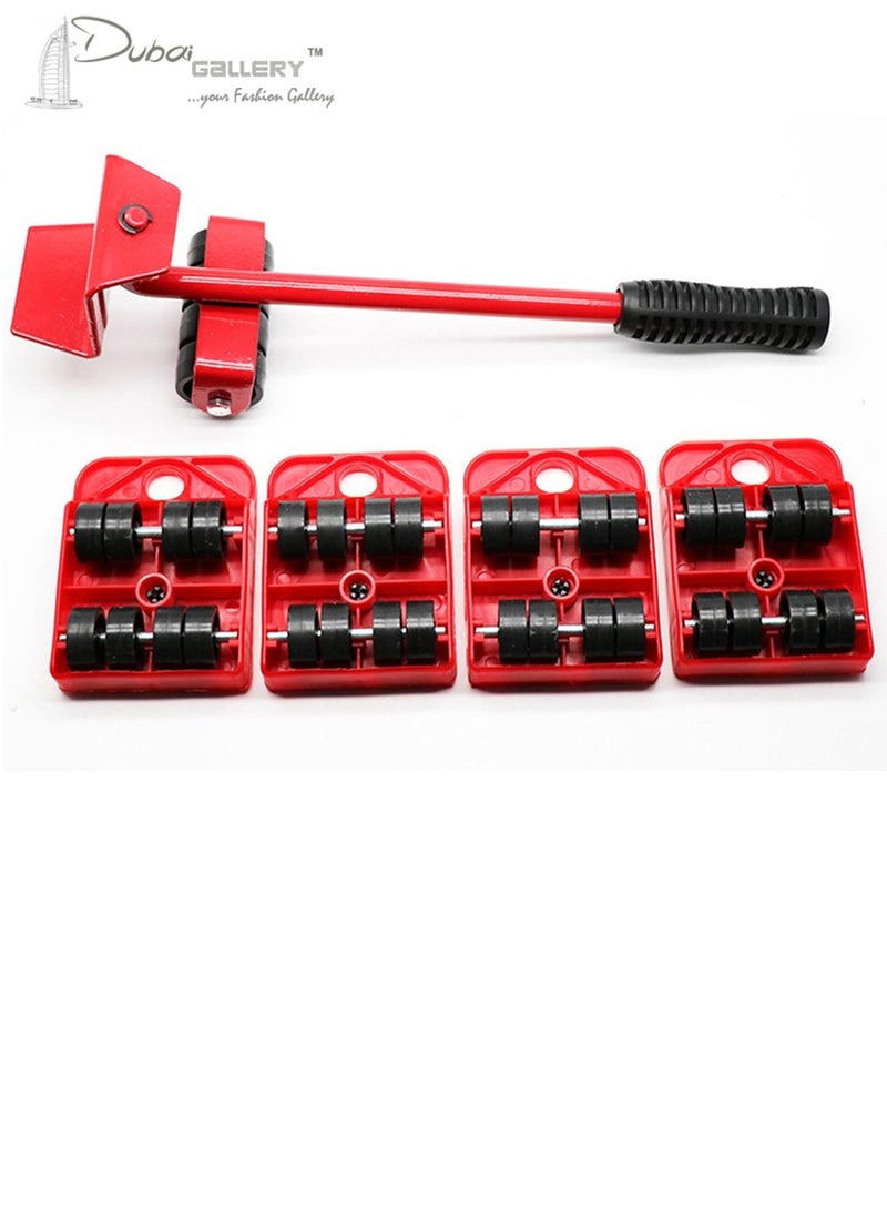 DubaiGallery Furniture Lifter Moving System Mover Glider Slider Roller Tool Set