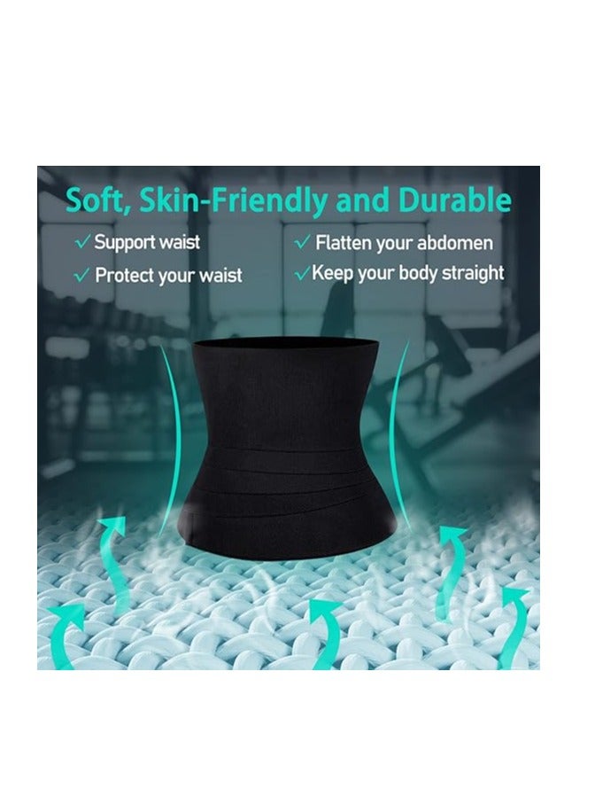 الواحة-TH مدرب الخصر ملفوف بضمادة ملفوفة للخصر للنساء ملفوف غير مرئي للمعدة 5 أمتار - Image 5