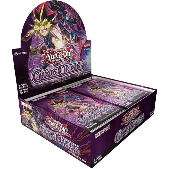 Konami Yu-Gi-Oh! Chaos Origins Booster Box (1st Edition) - 24 Packs - Image 1