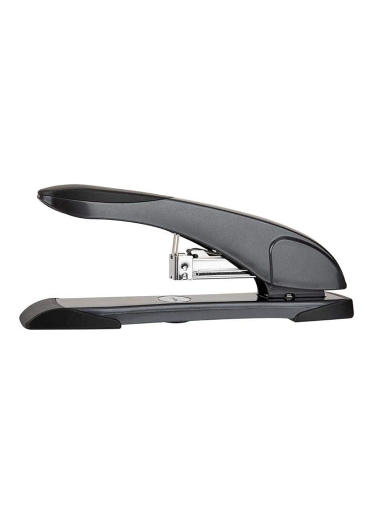 Deli دلي دباسة ثقيلة-duty تصميم مقبض طويل | مؤشر قلة الدبابيس | لمسة مريحة | قاعدة مضادة للانزلاق E0391، أسود - Image 1