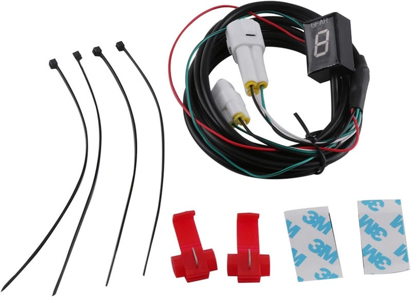 Vuzmode Green Gear Shift Indicator for Motorcycles - Image 3