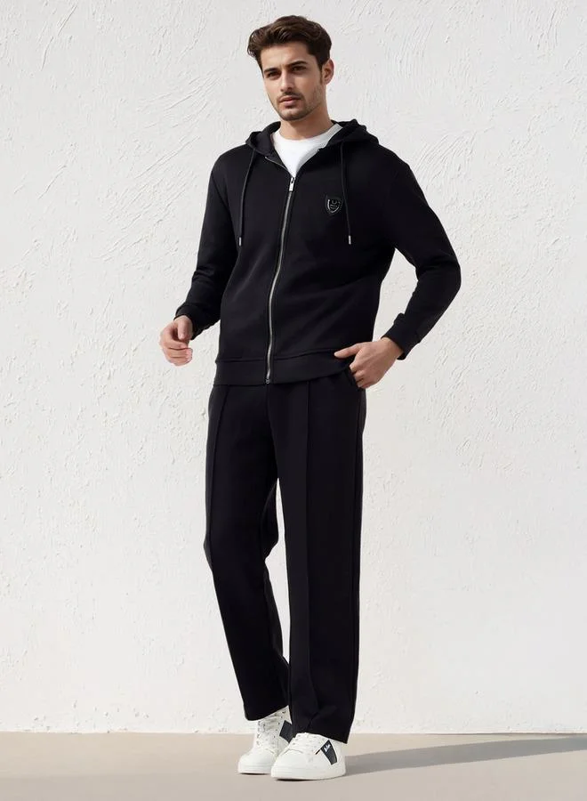 إمبيرور بنطلون رياضي إمبراطور للرجال بقصة عادية وتفاصيل مضلعة