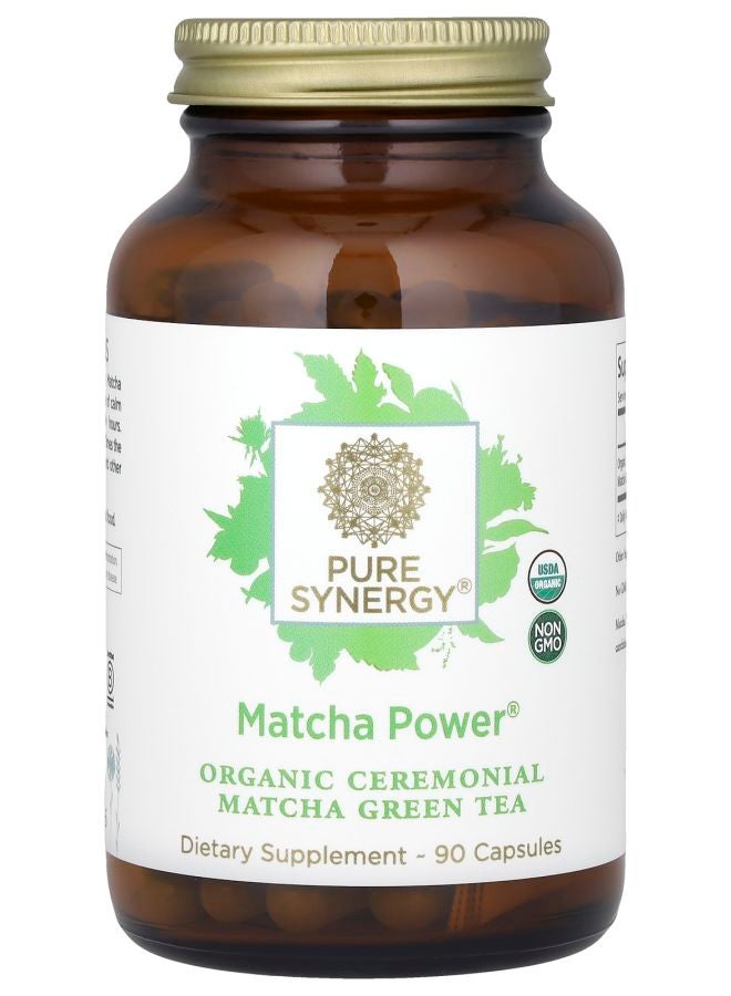 Pure Synergy ماتشا باور 90 كبسولة