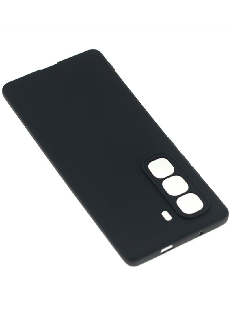 For Infinix Hot 50 Pro+ 4G Mobile Phone Case Frosted Pudding Material TPU Phone Cover - Image 3