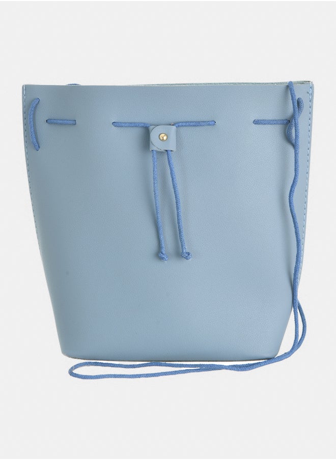 Akher el Ankoud - Shoulder bag with drawstring closure - Image 1