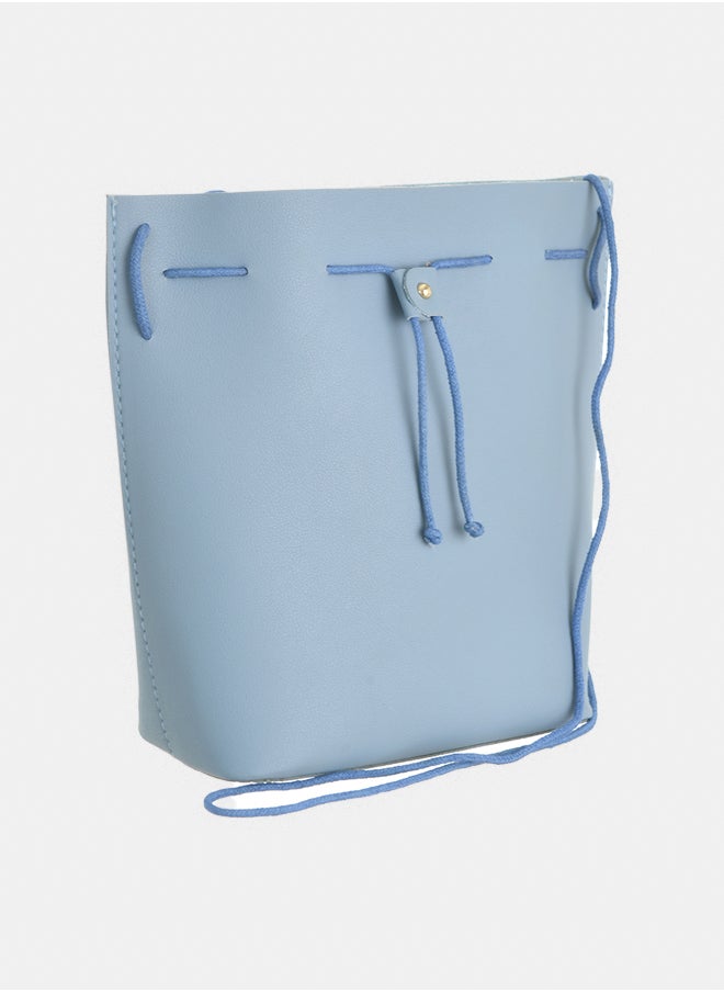 Akher el Ankoud - Shoulder bag with drawstring closure - Image 1