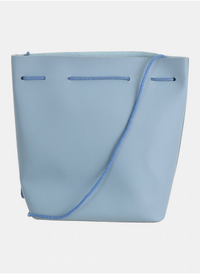 Akher el Ankoud - Shoulder bag with drawstring closure - Image 1