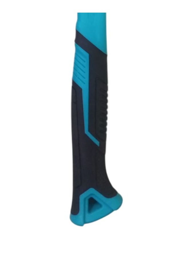Claw Hammer 500 g – 33cm Length, Heavy-Duty Steel Head for Nailing & Nail Pulling, Strong Plastic Handle with Non-Slip Rubber Grip – Black/Turquoise – Model 10004944 - Image 5