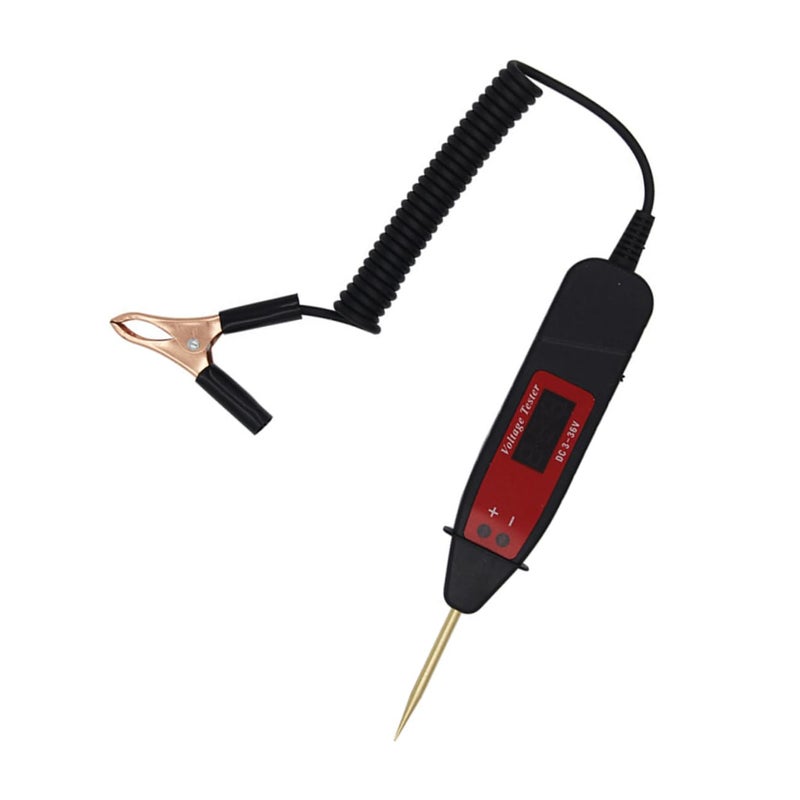 Jojofuny Digital Display Circuit Tester Pen with LED Light for Home Car Vehicle Electrical Testing - Image 2