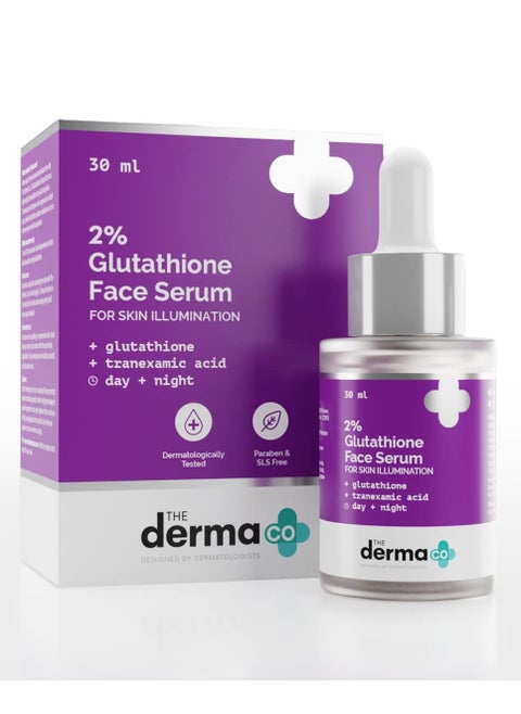 2% Glutathione Face Serum With Glutathione and Tranexamic Acid For Skin Illumination- 30 ml