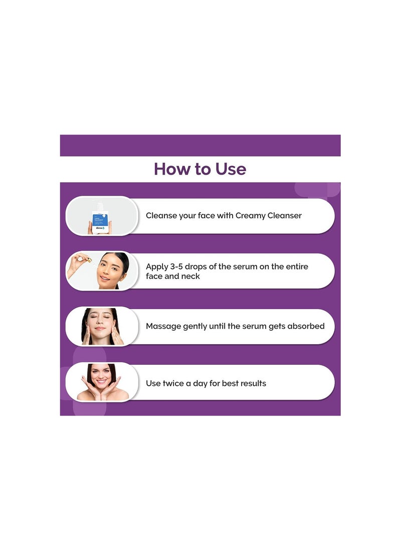 THE derma Co - 2% Glutathione Face Serum With Glutathione and Tranexamic Acid For Skin Illumination- 30 ml - Image 1