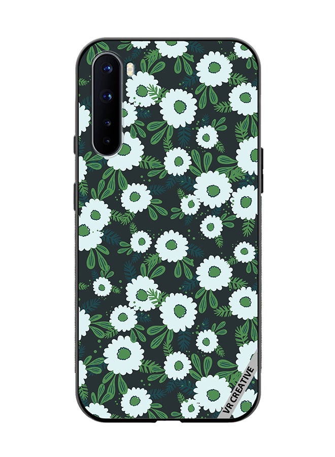 VR CREATIVE Protective Case Cover For OnePlus Nord Floral Pattern Based On Traditional Folk Art Ornaments Design Multicolour - Image 1