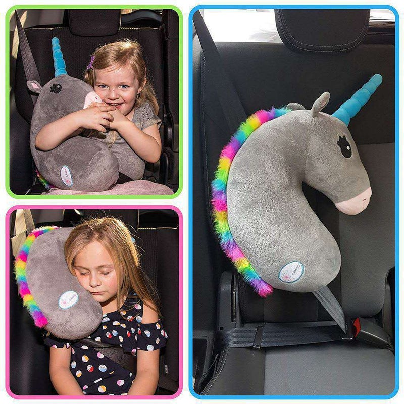 Unicorn Car Children'S Seat Belt Protective Cover Pillow Shoulder Guard Baby Sleeping Pillow Cartoon - Image 1