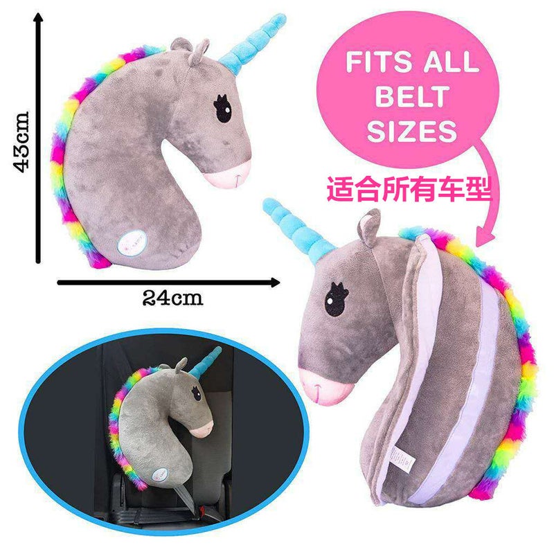 Unicorn Car Children'S Seat Belt Protective Cover Pillow Shoulder Guard Baby Sleeping Pillow Cartoon - Image 2