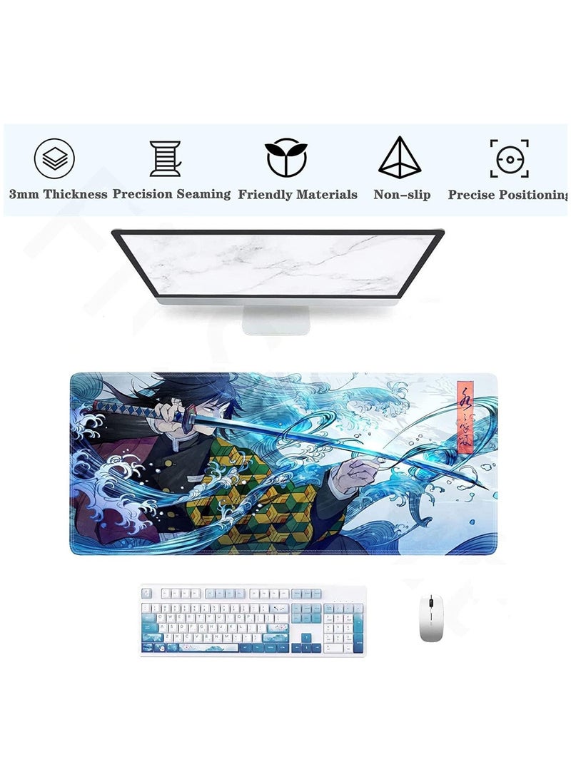 Anime Sword Gaming Mouse Pad , Large Extended Keyboard and Mouse Mat for PC , Non Slip Desk Mat | 700× 300×3 mm, - pzsku/Z57DCF18A03A3BC4576A4Z/45/_/1727875811/569b1806-eb5a-4291-ba00-af346999fa6e