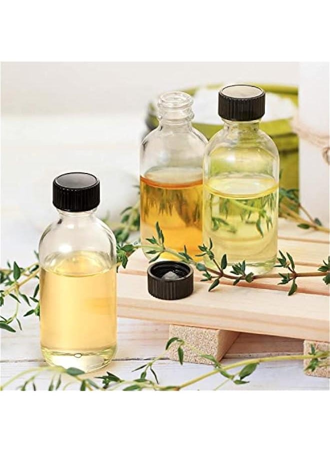 【12pack】2 oz Small Clear Glass Bottles (60ml) with Lids & 3 Funnels & Bottle brush- Round Sample Bottles for Lab Supplies,Potion, Juice, Ginger Shots, Oils - pzsku/Z57DCF9799C377730911AZ/45/_/1725412588/acb63994-f631-4d1c-ba4c-1306f88910dc