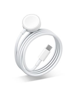 Upgraded Apple Watch Charger, Fast Charging USB C Watch Charger Cord Compatible for Apple Watch, Magnetic Cable Series 9/8/7/Ultra/Ultra2/SE2/6/5/4/3/2/1/SE1, Portable Type Cord, 3.28ft/1M