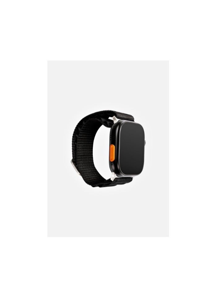 Oteeto TU94 Pro 2.02 Inch Display Smart Watch With Unique Pop Up Camera Sim Card Slot and 2 Pair Straps Designed For Ladies and Gents Black - Image 2
