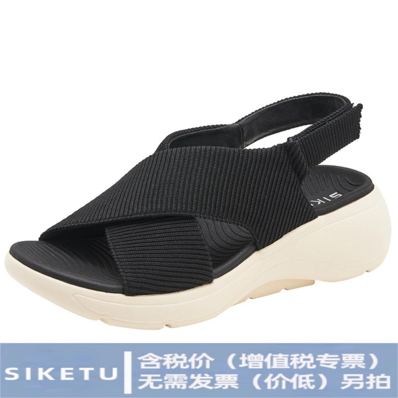398-6 in stock 2025 new platform sandals light non-slip comfortable leisure sports Velcro MD women's shoes - Image 2