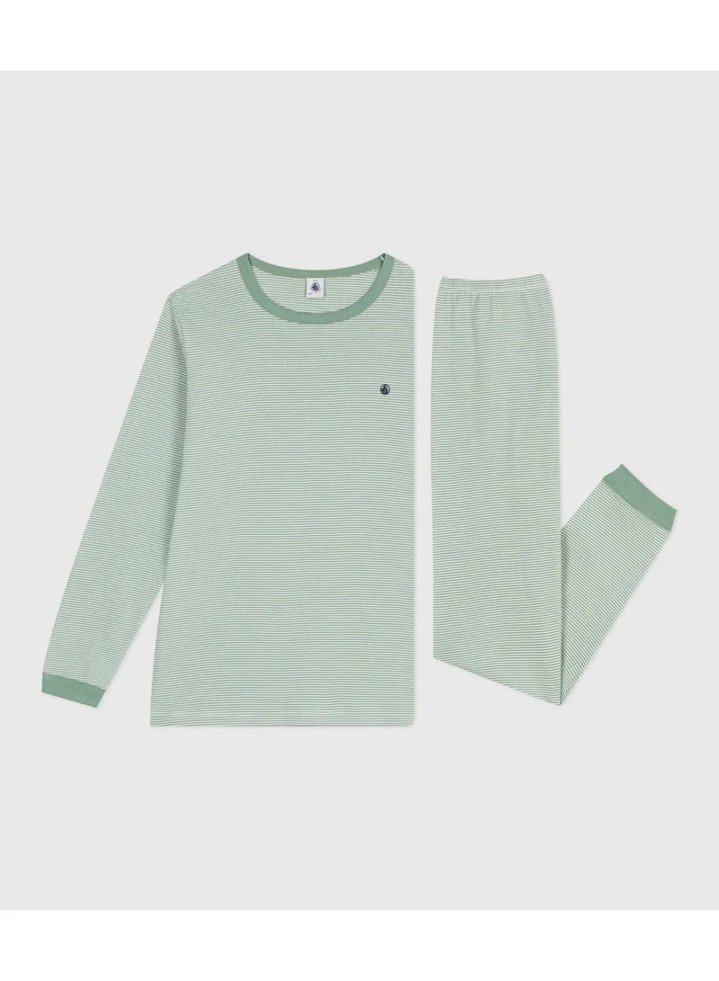 بيتي باتو Children's stripy cotton pyjamas