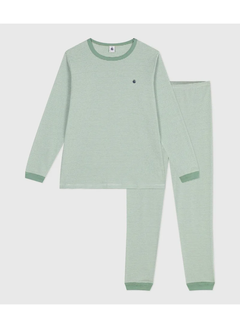 بيتي باتو Children's stripy cotton pyjamas