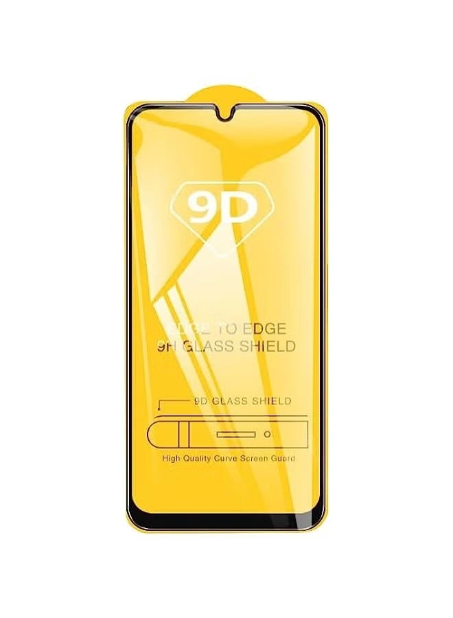 بروماس واقي شاشة من الزجاج المقسى متوافق مع سامسونج جالاكسي A24 ​​4G 9D غراء كامل شاشة كاملة من الزجاج المقسى - Image 2