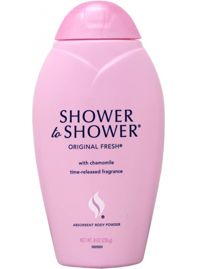 Shower to Shower Original Fresh 8 Oz (3 Pack) - Image 2