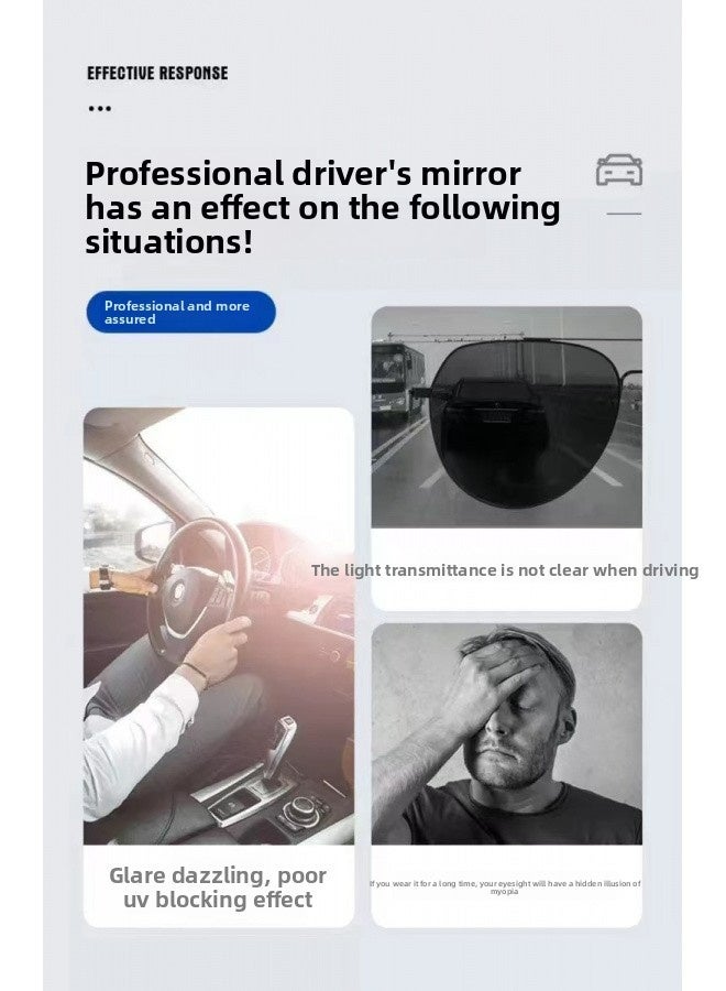 نظارات شمسية رياضية كلاسيكية للرجال مضادة للأشعة فوق البنفسجية - Image 3