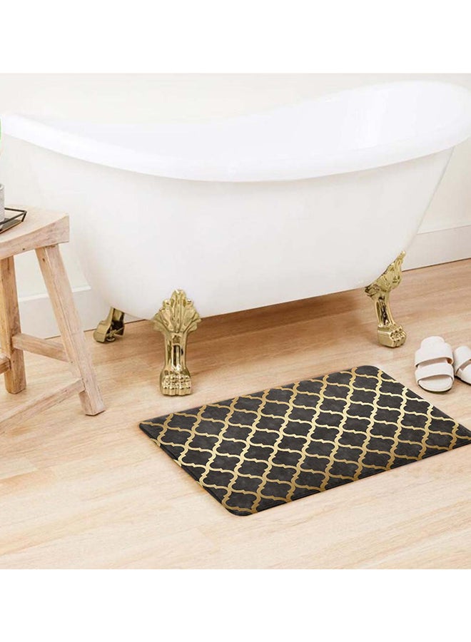 ريزاريز سجادة باب سوبر سوفت رمادية اللون رمادية اللون رباعية الفويل، مانعة للانزلاق قابلة للغسل، 50 × 80 سم - Image 3