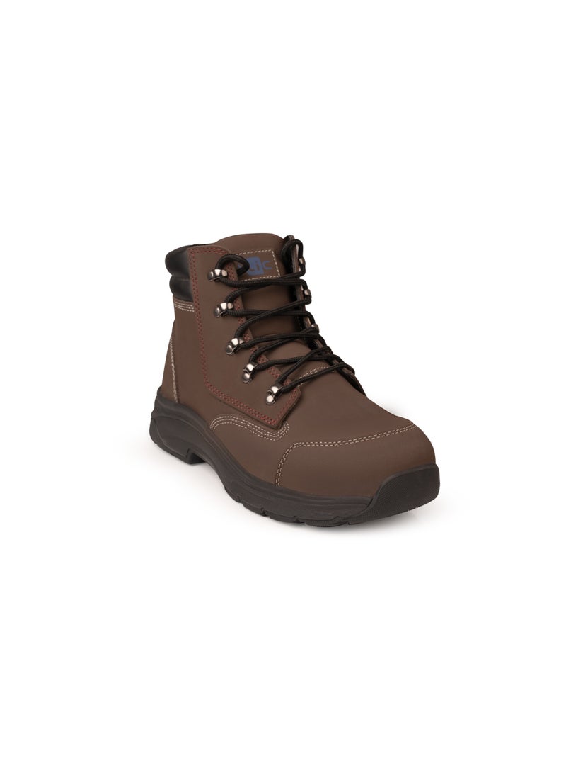 SLIC 24825 - Women Safety Shoe - Nubuck Safety Shoes – Composite Toe – EVA Comfort – Non-Slip - Image 2