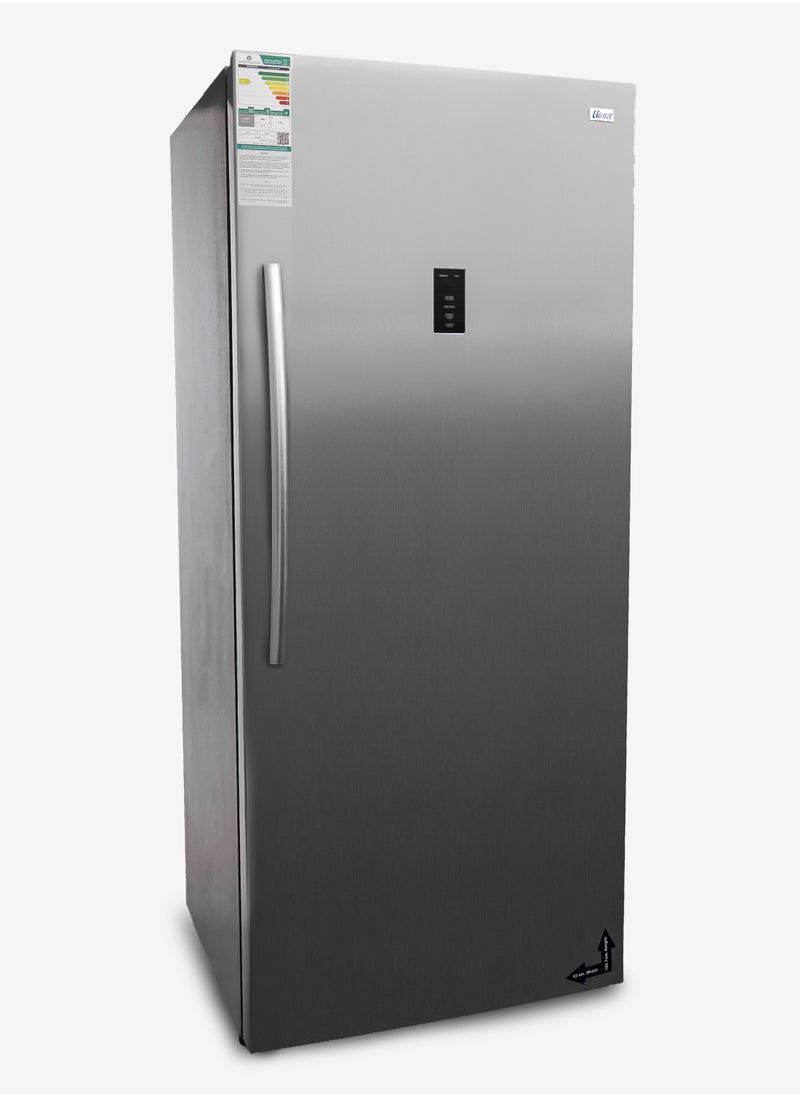 UGINE Ugine Upright Freezer Convertible to Refrigerator, 595 L, 21 Cubic Feet, Single Door, Right Door, Steel - UUFMT595SR  - Image 1