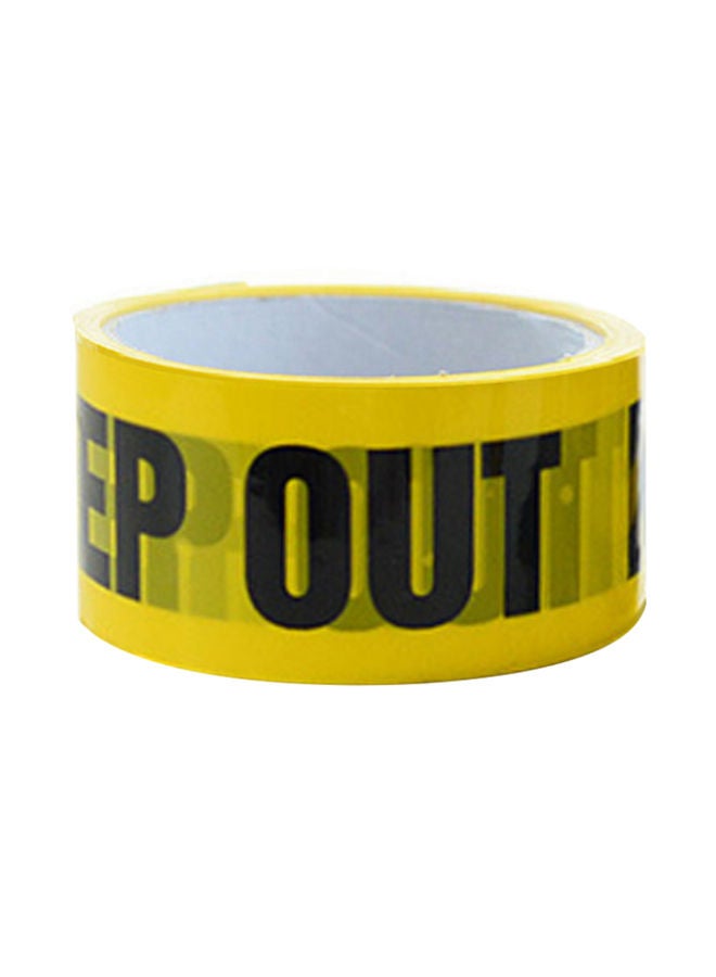 NIBEMINENT Hazard Barrier Safety Caution Tape Yellow/Black - Image 4